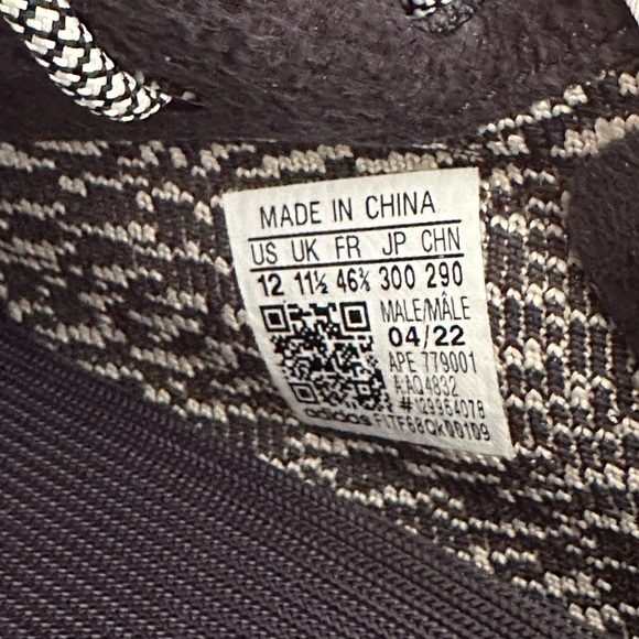 2022 ADIDAS Yeezy Boost 350 Turtle Dove AQ4832 Blue Gray Core White Size 12 NEW - Picture 10 of 13